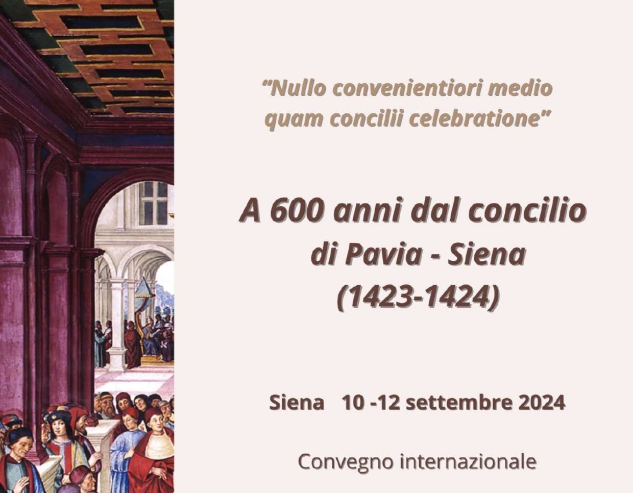 CONVEGNO INTERNAZIONALE